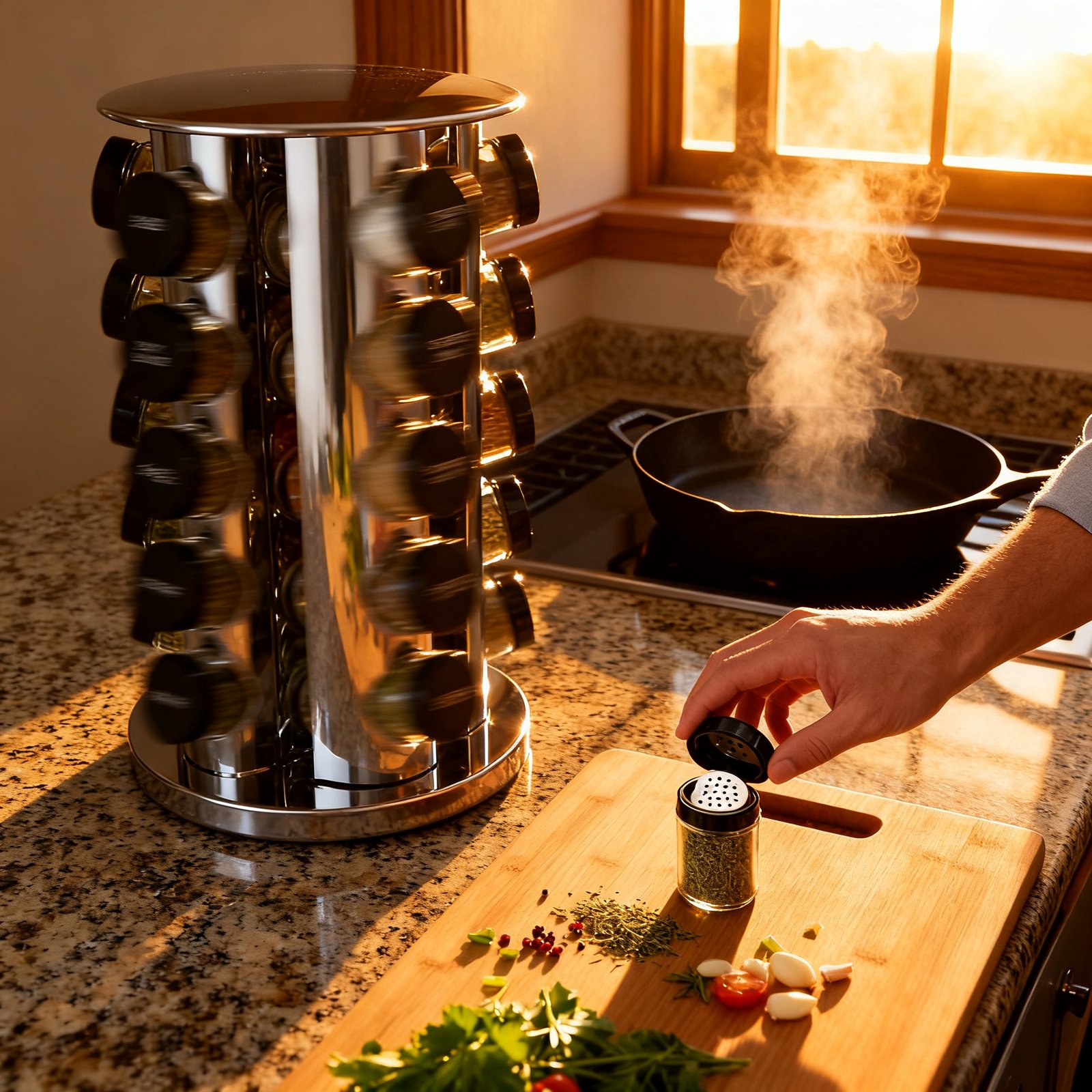 Spice Rack in action