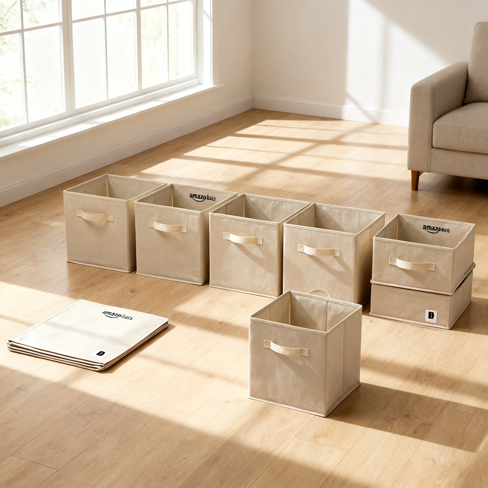 fabric storage cubes product view