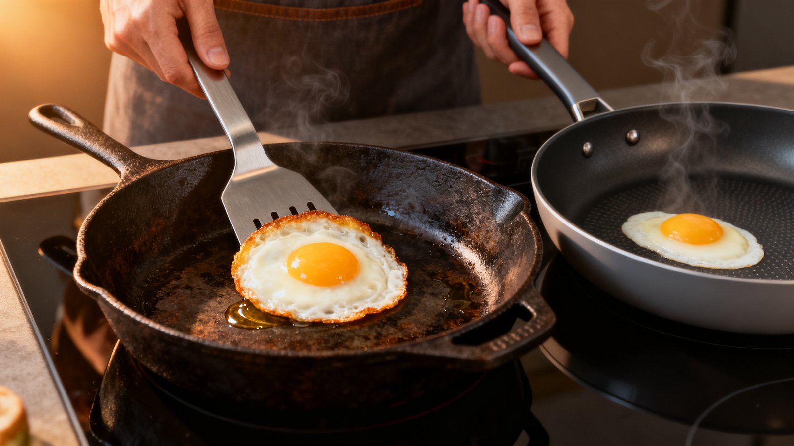 Cast Iron Vs Non Stick: 5 Proven Ways To Choose The Best Pan 2 cast iron vs non stick - Illustration 2