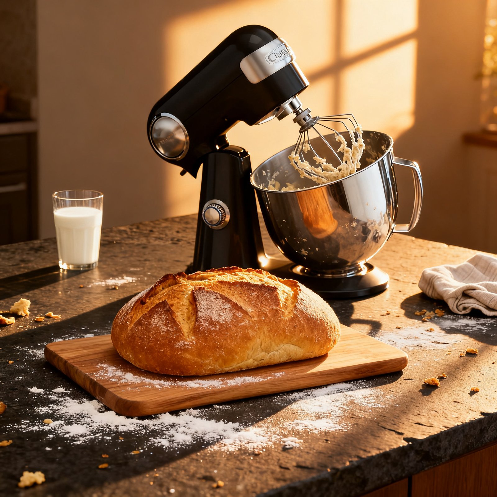 Stand Mixer in action