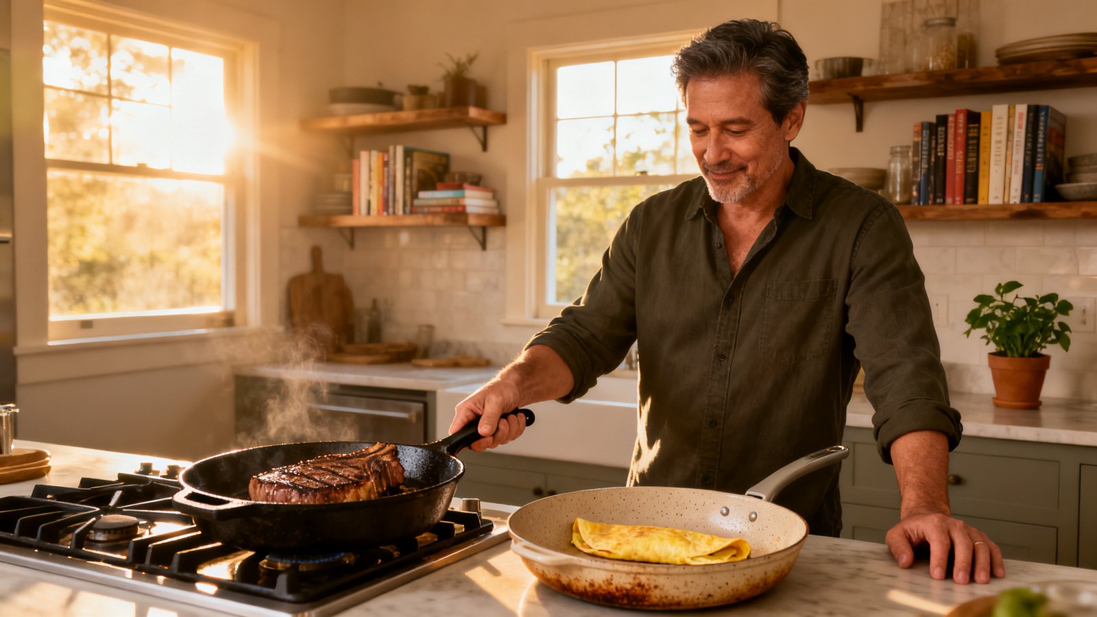 Cast Iron Vs Non Stick: 5 Proven Ways To Choose The Best Pan 3 cast iron vs non stick - Illustration 3
